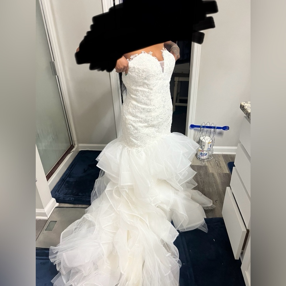 Mermaid Boho wedding dress